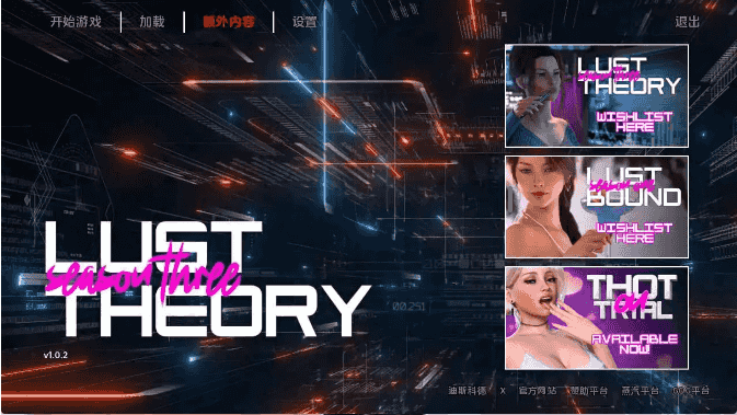 【欧美SLG/汉化/动态】欲望理论S3v1.0.2 AI版【PC+安卓/16.6G/更新】Lust Theory [v1.0.2]